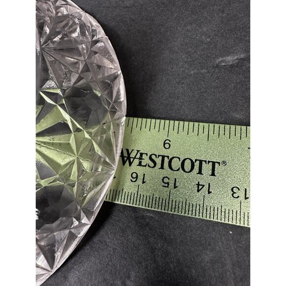 EAPG Pittsburg Windsor Pressed Glass Compote Early American Jersey Swirl Pattern - Picture 6 of 6